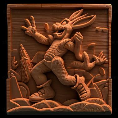 3D model Jazz Jackrabbit game (STL)